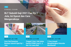 [POPULER TREN] Syarat dan Cara Cek BLT Subsidi Gaji | Kisah Polwan Mesya Diterima di Universitas di Inggris