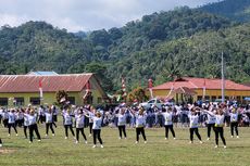 Persembahan Tari Merah Putih di HUT Ke-78 RI di Krayan, Patriotisme di Tapal Batas NKRI