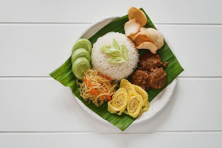 Nasi uduk khas Betawi