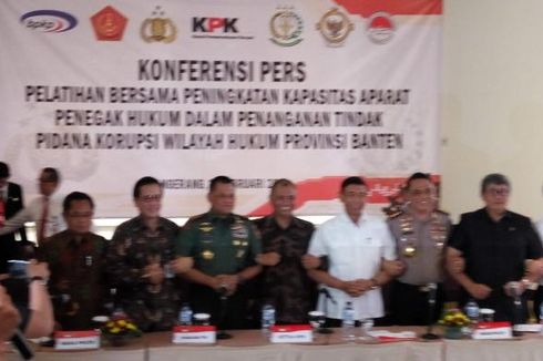 KPK Gelar Pelatihan Bersama Aparat Penegak Hukum Provinsi Banten