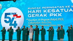 Puncak HKG Ke-54, Tri Tito Ajak Kader PKK Perkuat 10 Program Pokok Selaras Asta Cita