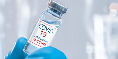 Ilustrasi vaksin virus corona, vaksin Covid-19