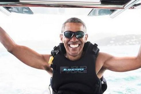 Kite Surfing, Olahraga Air yang Dipelajari Barack Obama Pasca Pensiun