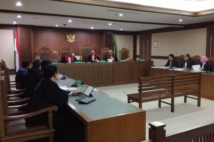 Sidang PK Setya Novanto di Pengadilan Negeri Jakarta Pusat, Selasa (10/9/2019)