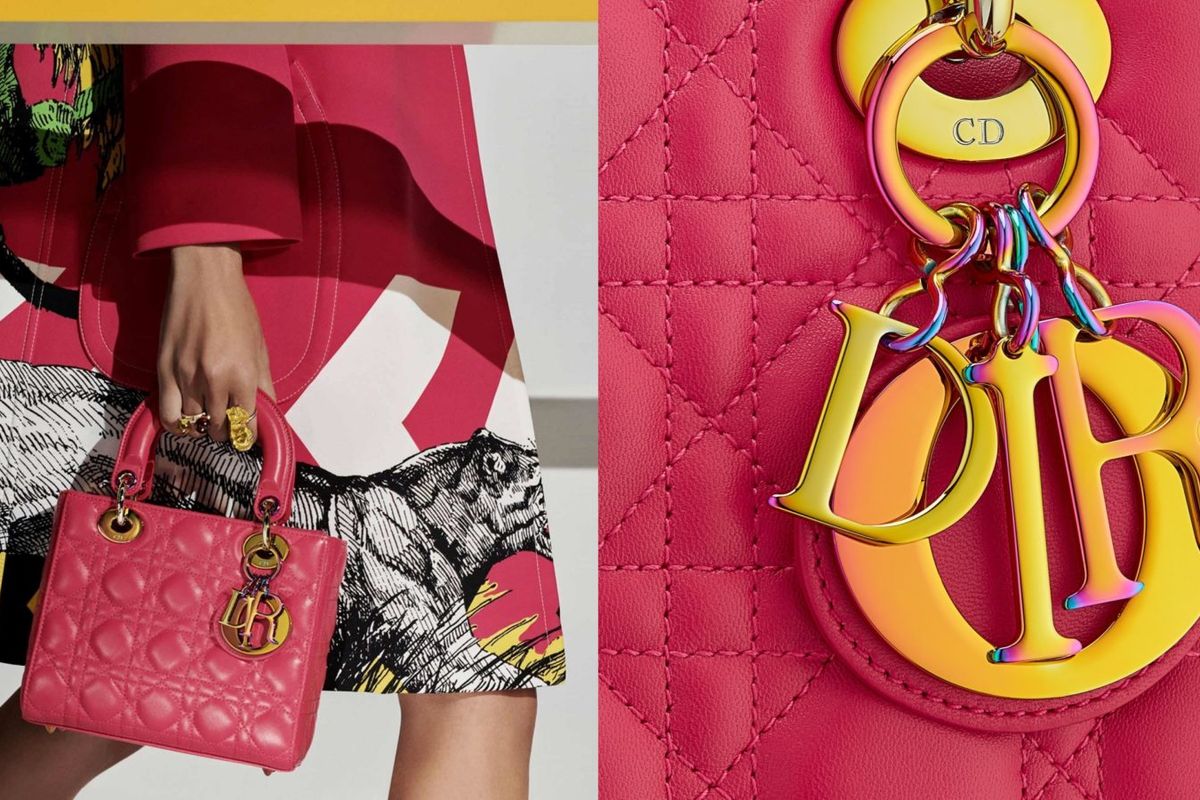 Ilustrasi tas Dior