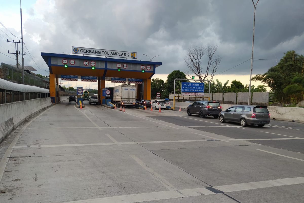 Gerbang Tol Amplas 2 Tebing Tinggi, ruas Belmera, Jalan Tol Trans Sumatera