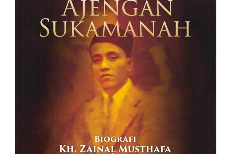 foto KH Zainal Musthafa yang asli dan menjadi cover depan buku Ajengan Sukamanah karya Iip D Yahya.
