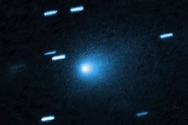 Komet 3I/ATLAS yang diambil teleskop luar angkasa Hubble