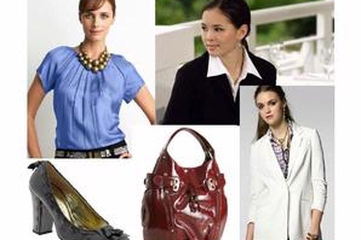 Pilihan busana konservatif bisa dimodifikasi agar tak membosankan.