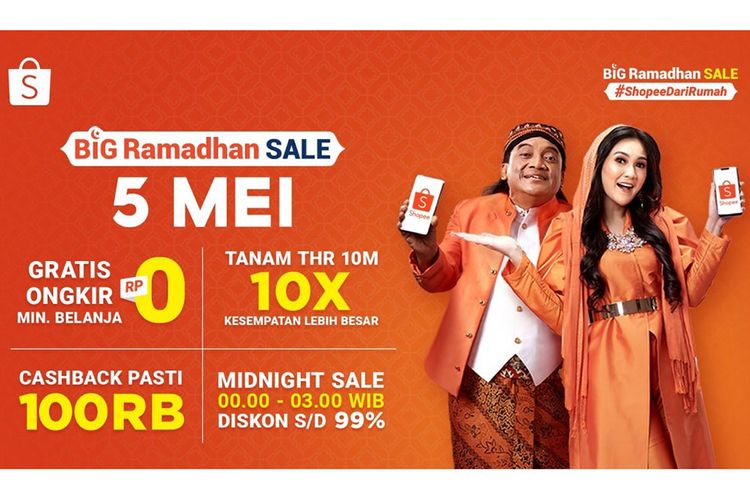 Shopee Big Ramadhan Sale 5 Mei 2020