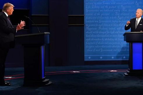 Debat Kedua Capres AS Trump dan Joe Biden Dibatalkan