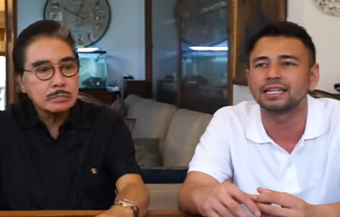 Raffi Ahmad dan Hotma Sitompoel