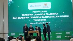 200 Warga Palestina Akan Kuliah S2 di Indonesia lewat Beasiswa Baznas