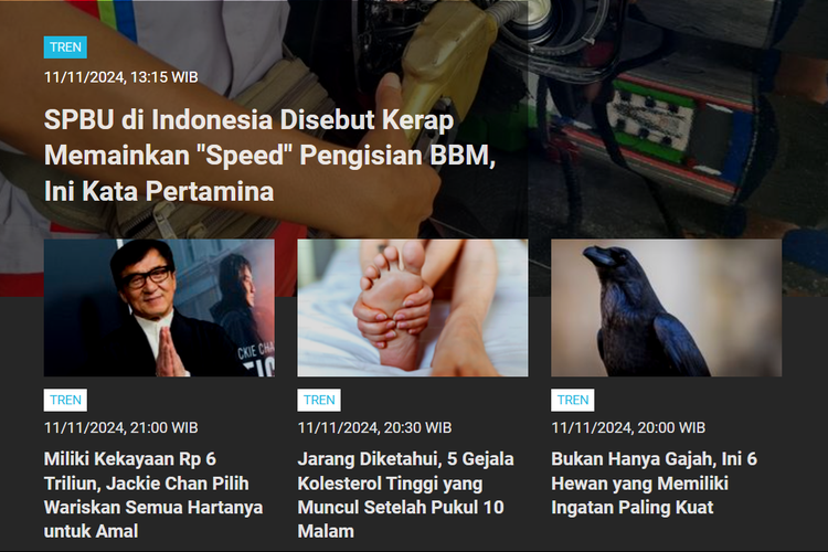 [POPULER TREN] Alasan Orang Sering Terbangun Jam 3 Pagi | SPBU Disebut Kerap Mainkan Speed Noozle Pengisian BBM