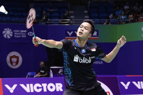 Denmark Open 2019, Anthony Ginting Kecewa Melenceng dari Target