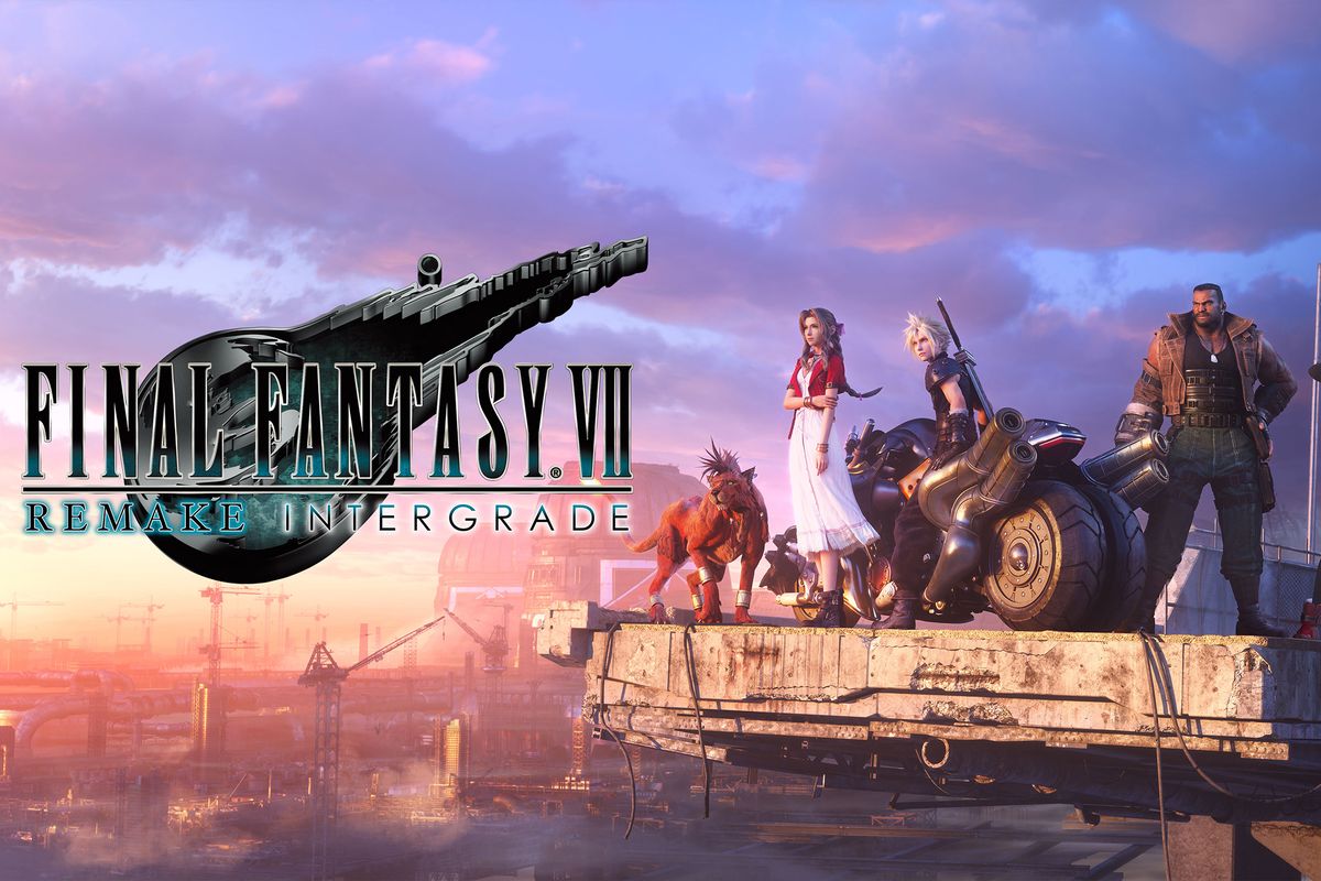 Ilustrasi game Final Fantasy VII Remake Intergrade.