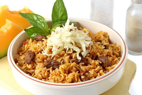 Resep Nasi Goreng Krengsengan, Masak Pakai Daging BBQ Sisa