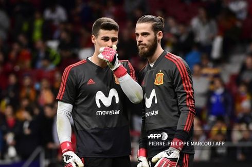 Norwegia Vs Spanyol, Kepa Nikmati Persaingan dengan De Gea