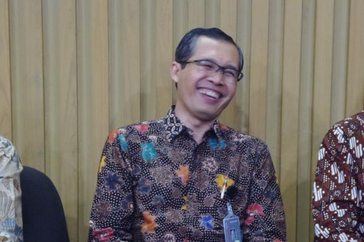 Wakil Ketua KPK Alexander Marwata, dalam jumpa pers di Gedung KPK, Jakarta, Selasa (18/10/2016).