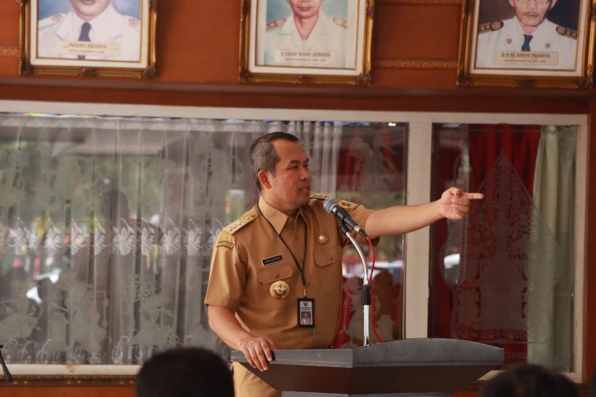 Bupati Wonogiri, Joko Sutopo.

