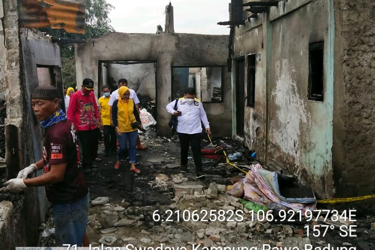 Sebanyak 75 jiwa korban kebakaran di Kelurahan Jatinegara, Kecamatan Cakung, Jakarta Timur, direncanakan untuk direlokasi.