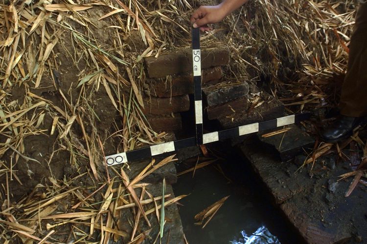 Struktur Bata Kuno Ditemukan di Trenggalek, Diduga Bagian Sistem Pengairan Masa Lampau