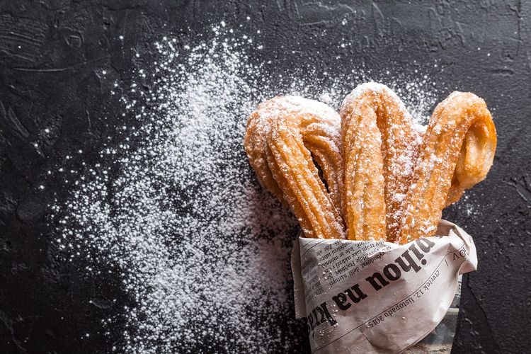 Ilustrasi churros.