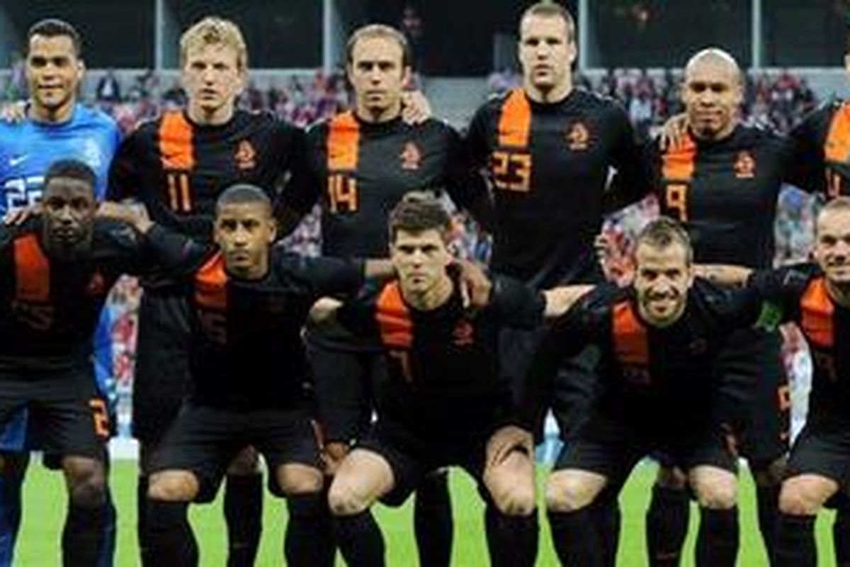 Timnas Belanda yang akan tampil di Piala Eropa 2012 memiliki statistik yang meyakinkan.