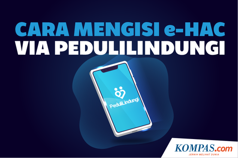 INFOGRAFIK: Cara Mengisi e-HAC via PeduliLindungi