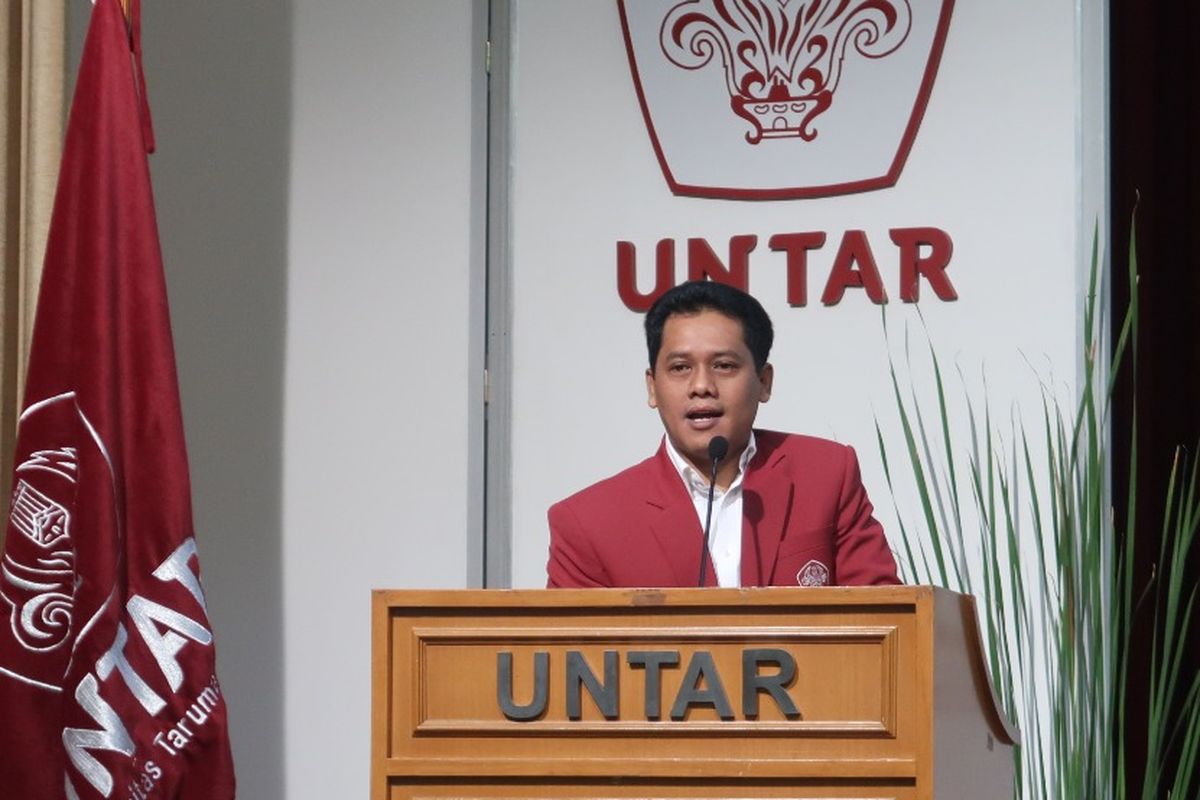 Rektor Untar Prof. Agustinus Purna Irawan