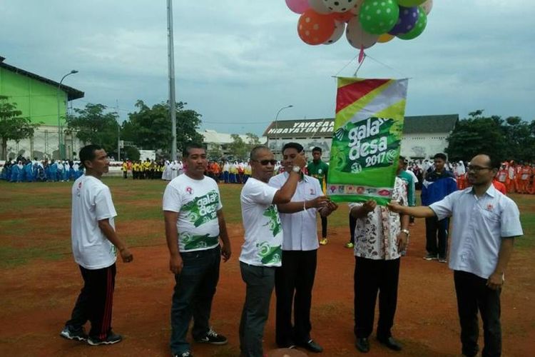 Even Gala Desa edisi Tuban ini melibatkan total 1135 peserta. Ribuan peserta itu berkumpul di Lapangan Rangga Jaya, Anoraga, Tuban.