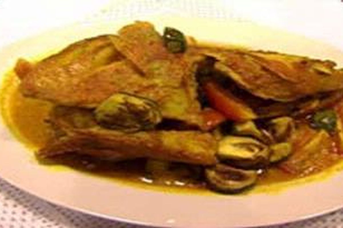 Sayur pecak ikan