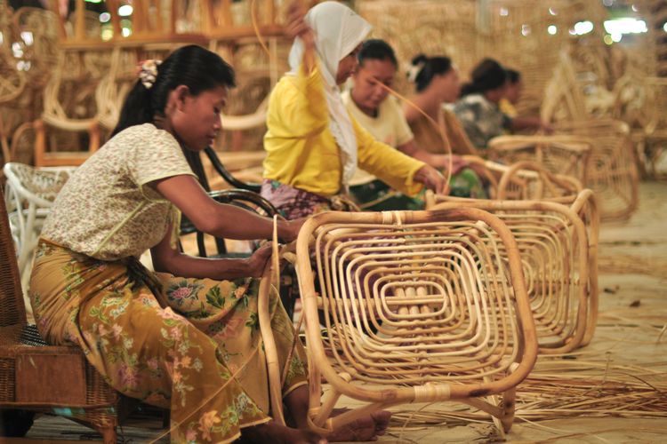 Ilustrasi UMKM, pelaku UMKM.