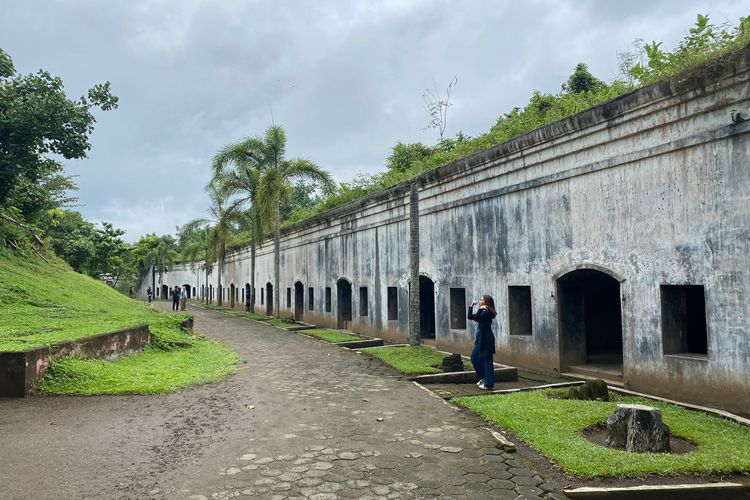 Benteng Pendem Cilacap, Jawa Tengah. 