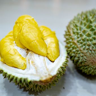Ilustrasi durian musang king.