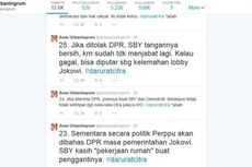 Anas: Perppu Pilkada Disetujui atau Ditolak, SBY dan Demokrat yang Untung