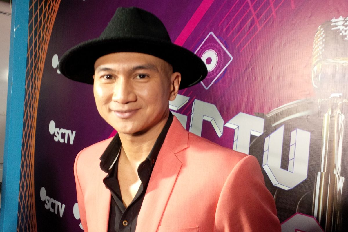 Erdian Aji Prihartanto menghadiri malam penganugerahan SCTV Music Awards 2019 di Studio 6 Emtek, Daan Mogot, Jakarta Barat, Jumat (26/4/2019).