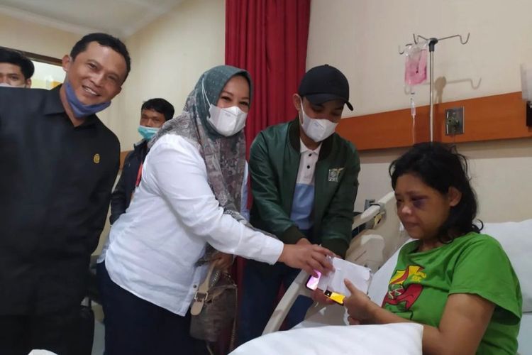 Kondisi terkini ART korban penyiksaan dan penyekapan di Bandung Barat, masih harus diwlrawat di rumah sakit, Selasa (1/11/2022).