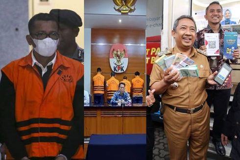 3 Kali OTT KPK dalam 8 Hari: Bupati Kepulauan Meranti hingga Wali Kota Bandung