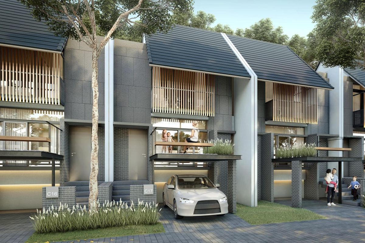 Ilustrasi rumah.