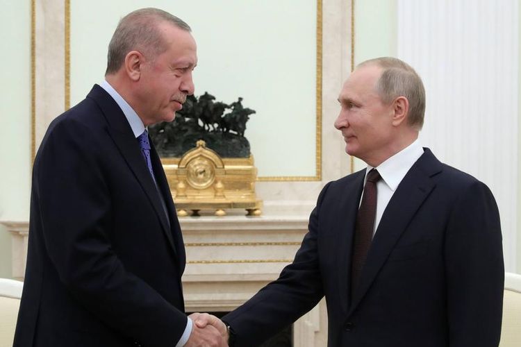 Presiden Turkiye Erdogan dan Vladimir Putin berkepentingan untuk mempertahankan status quo di wilayah Laut Hitam.