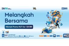 Rayakan HUT Ke-128, BRI Bagikan Cashback untuk Pembelian Tiket Pesawat dan Kereta