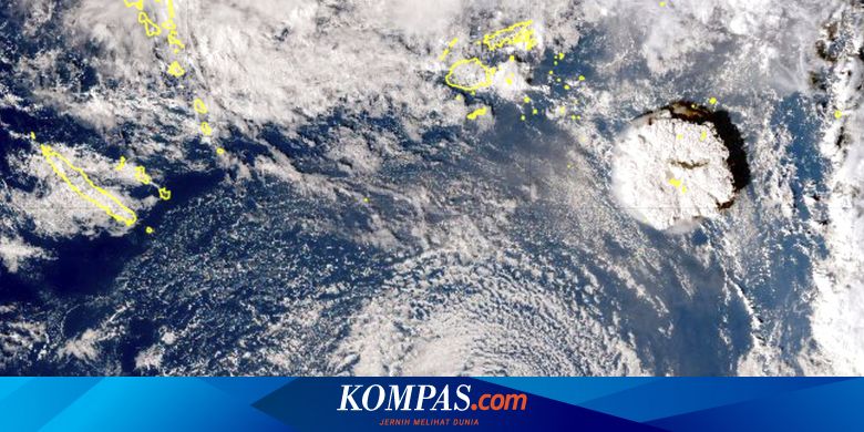 Diterjang Tsunami, di Mana Letak Tonga?