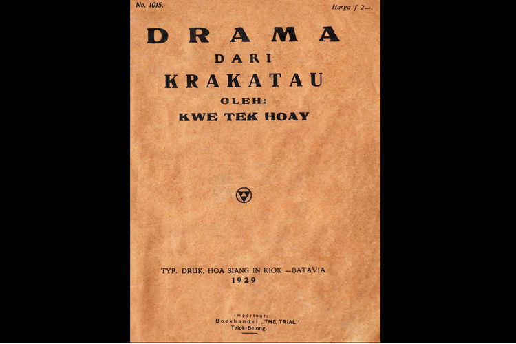 Drama Dari Krakatau 1929