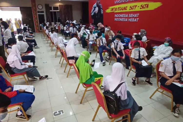4.784 Pelajar SLTP dan SLTA se Batam Jalani Vaksinasi yang Dilakukan BIN Kepri