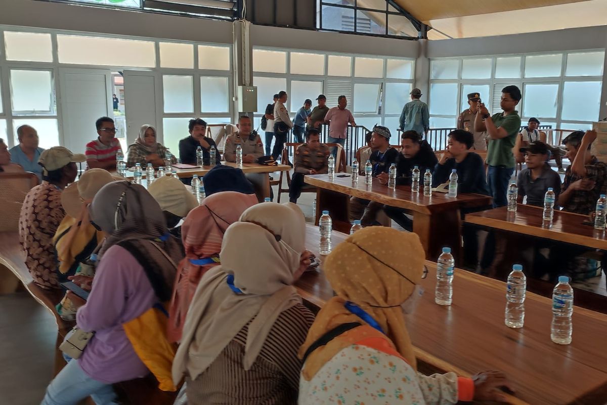 Audiensi Paguyuban SKMB dengan jajaran PT Taman Wisata Borobudur di Kampung Seni Borobudur, Rabu (29/1/2025).