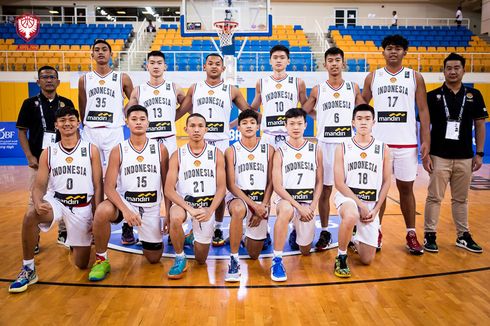 FIBA U-16 Asian Championship 2022: Bermain Tak Lepas, Indonesia Takluk dari Lebanon
