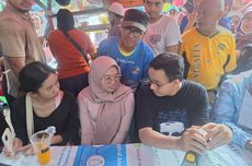 Makan Bubur Bareng Warga di CFD, Anies: Suka Diaduk atau Enggak?