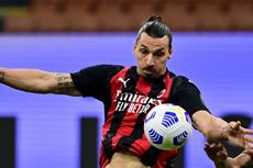 Babak I Cagliari Vs AC Milan - Ibrahimovic Kembali Cetak Gol, Rossoneri Unggul