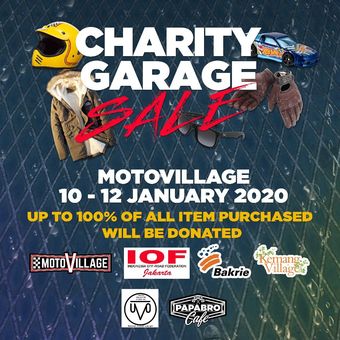 Charity Garage Sale di Motovillage  